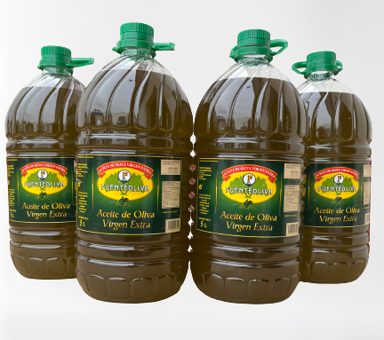 Aceite de Oliva Virgen Extra Fuenteoliva 5l. caja de 4 uds. Nueva Cosecha
